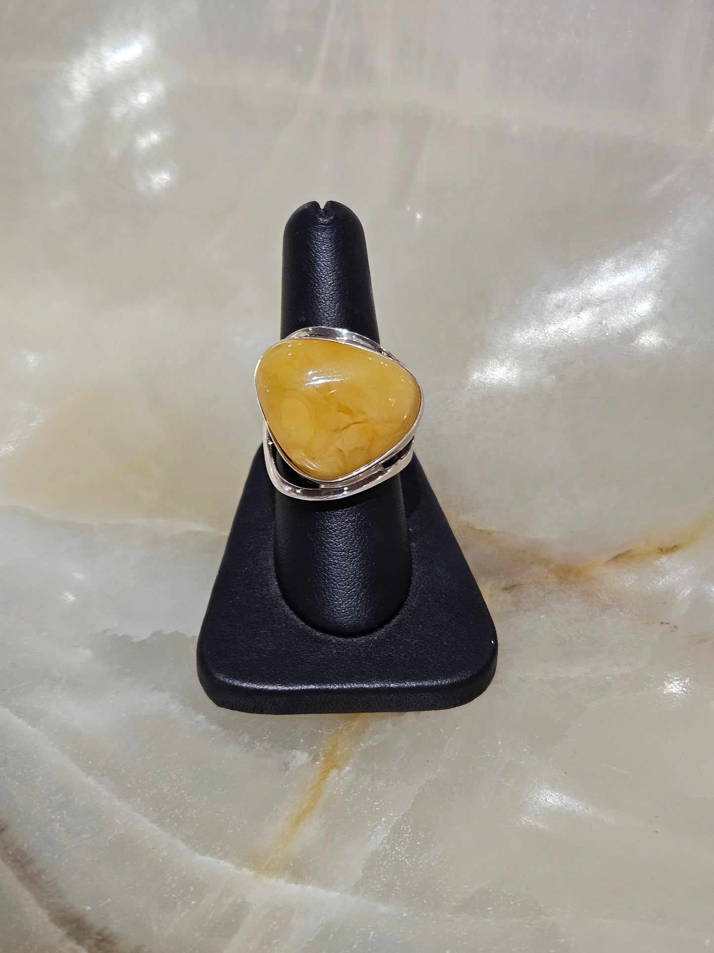Butterscotch Amber Ring