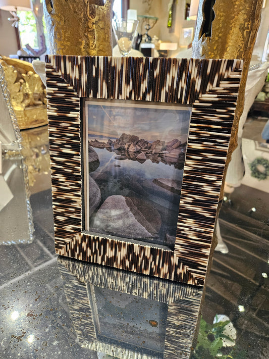 Porcupine Quill Picture Frame - 5 x 7"