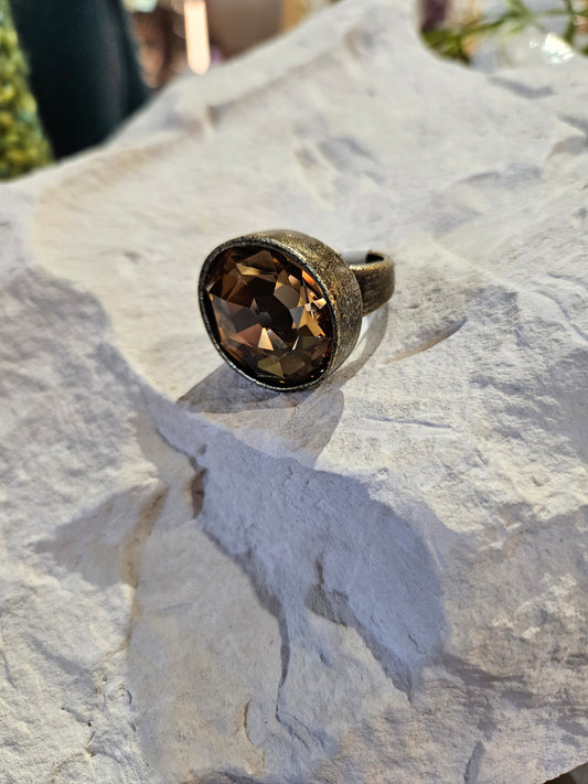 Topaz Crystal Ring