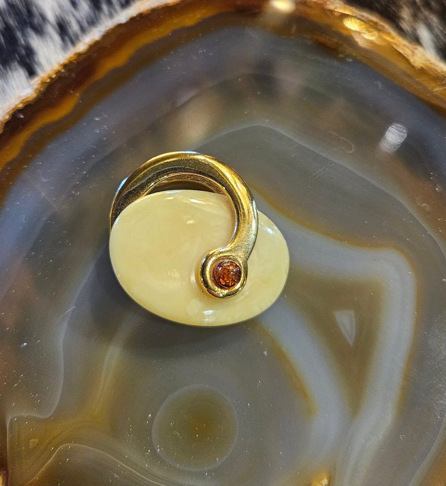 Butterscotch & Baltic Amber Pendant