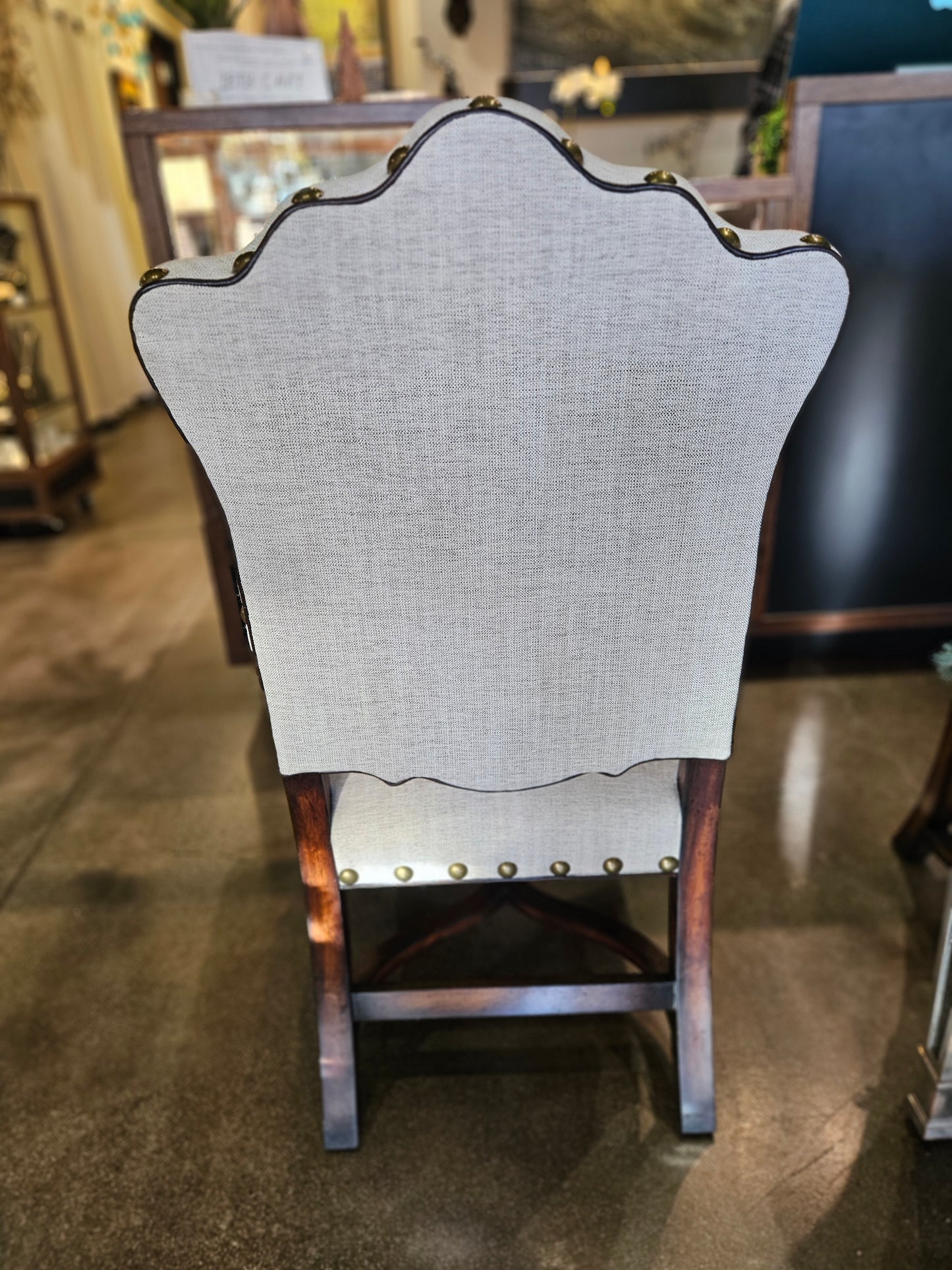 French Linen Dining Side Chair by John Richard