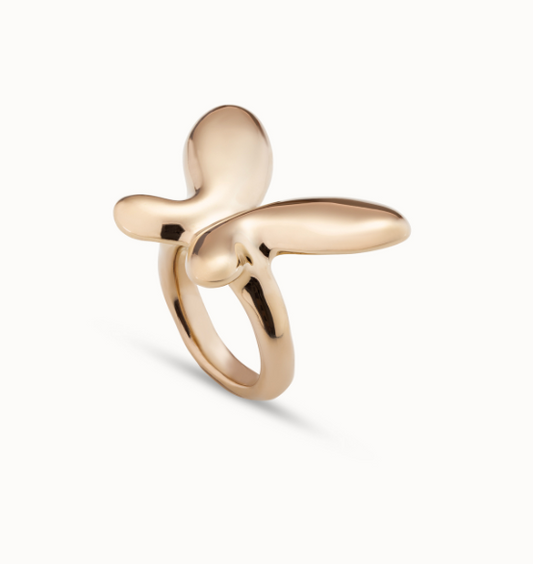 Gold Butterfly Ring - UNO