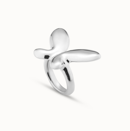 Silver Butterfly Ring - UNO