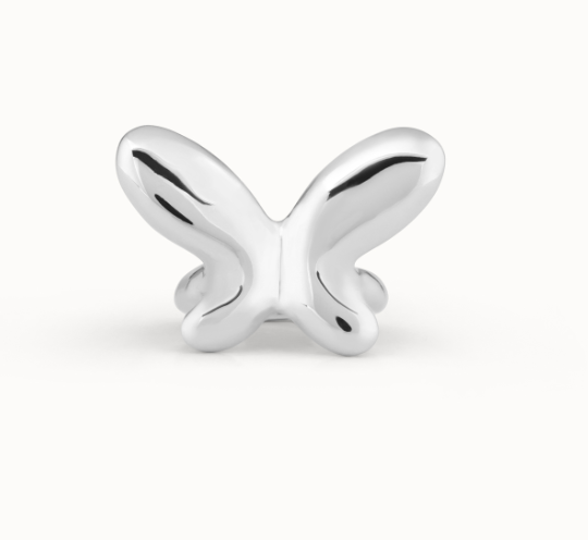 Silver Butterfly Ring - UNO