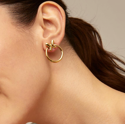 Gold Butterfly Earrings - UNO