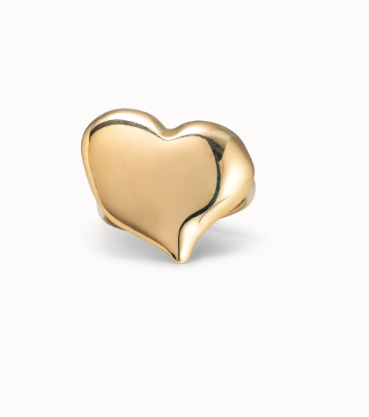 Gold Heart Ring - UNO