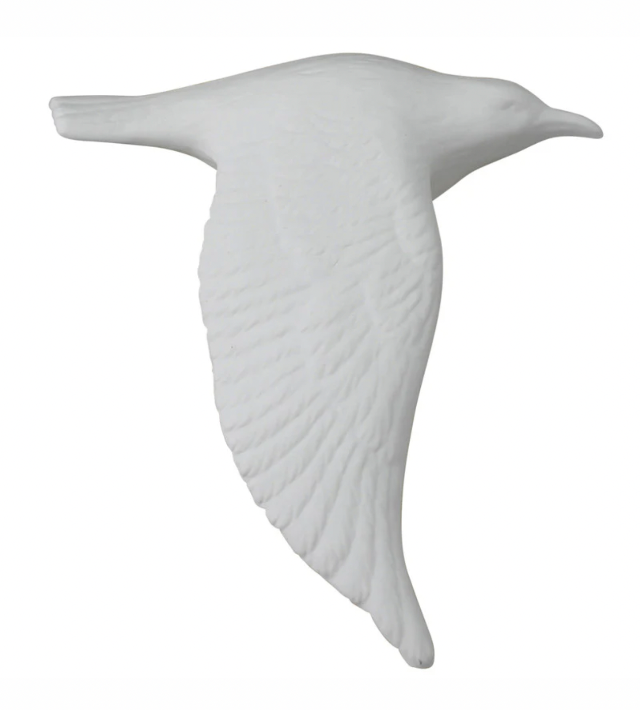 Flying Gulls/Birds - Bone China - White or Black - Set of 5