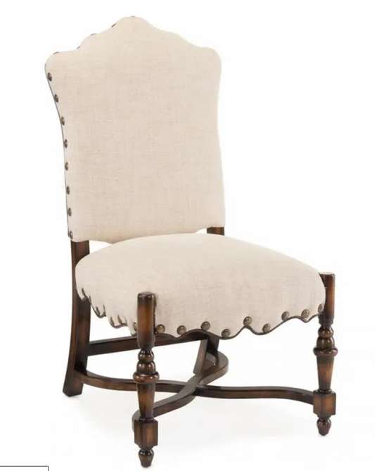 French Linen Dining Side Chair by John Richard